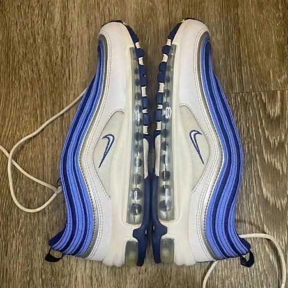 Mens Nike Air Max 97 Blue and White - 8.5 - Picture 4 of 11